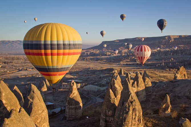 Hot Air Balloon Flight Over the Fairy Chimneys in Cappadocia